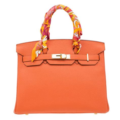 birkin bag with scarf